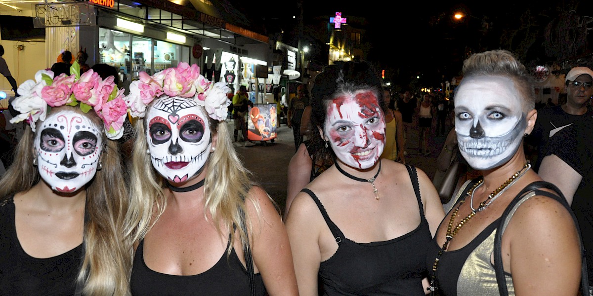 Frightful Holiday in Playa del Carmen!