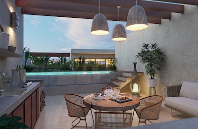 Akumal Real Estate Listing | Seasun Luxury  Penthouse