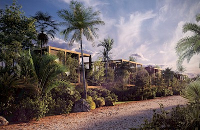 Playa Del Carmen Real Estate Listing | Palm Villas 4 Bedrooms