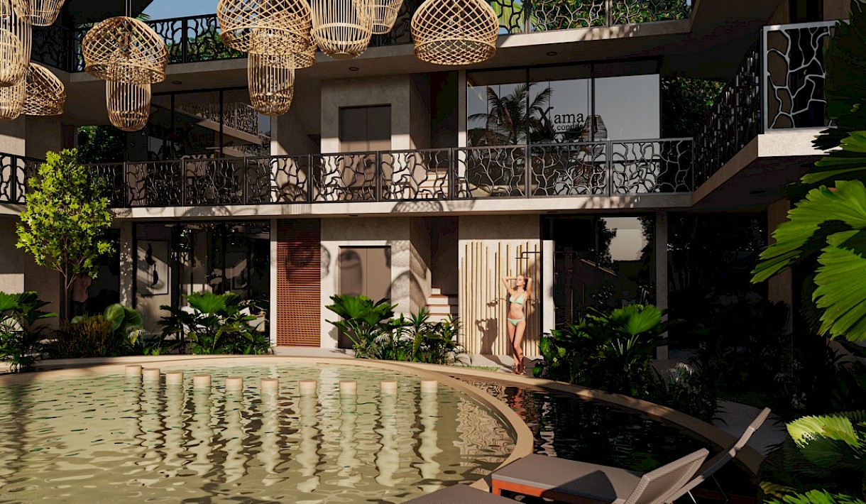 Tulum Real Estate Listing | Xama Luxury Condos 2 bed Private pool
