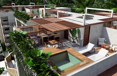 Tulum Real Estate Listing | Xama Luxury Condos 2 bed Private pool