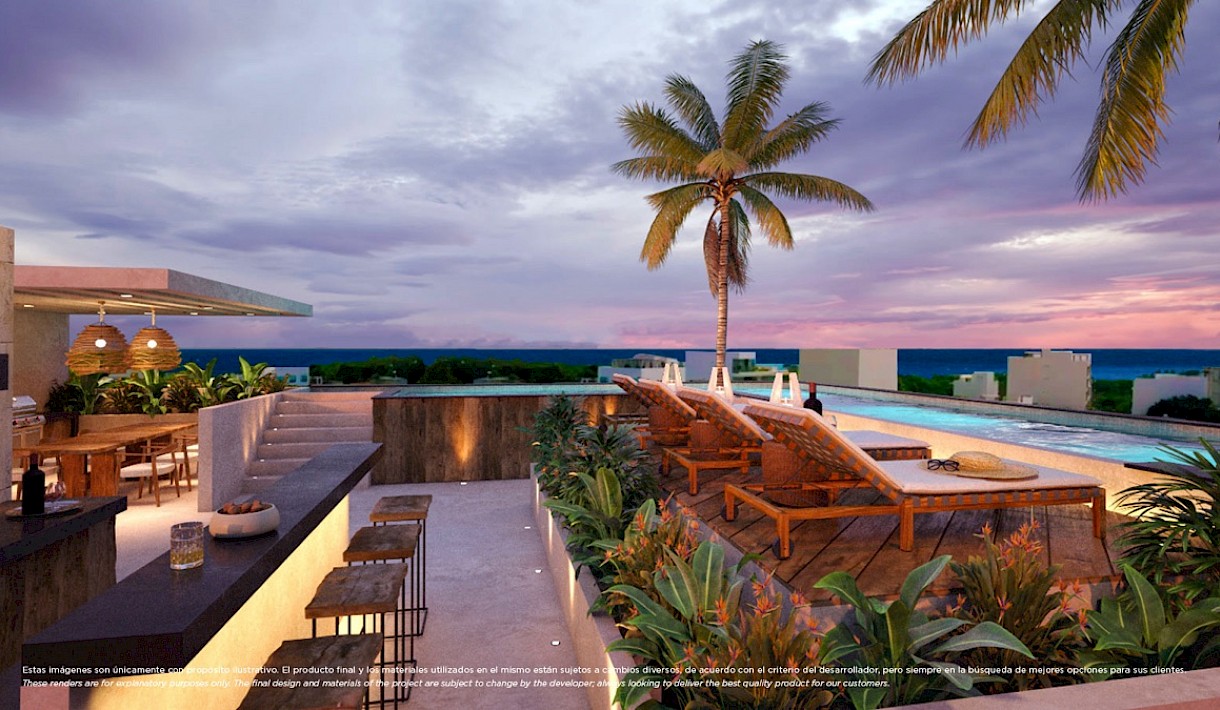 Playa Del Carmen Real Estate Listing | Xkaa II 1 bed