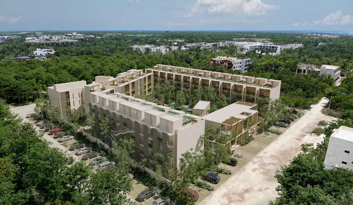 Tulum Real Estate Listing | ZER Tulum 2 bed PH with pool