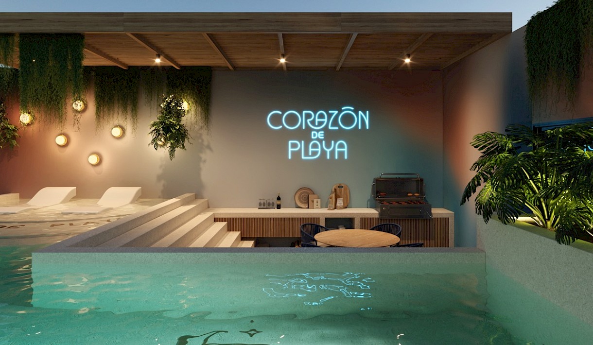Playa Del Carmen Real Estate Listing | Corazon de Playa 2 bed lock off