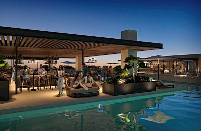 Playa Del Carmen Real Estate Listing | Solar Midtown 1 bed