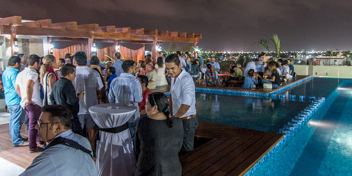 PAST, PRESENT AND FUTURE KAUA PROJECTS: ROOFTOP COCKTAIL FOR THE REAL ESTATE COMMUNITY