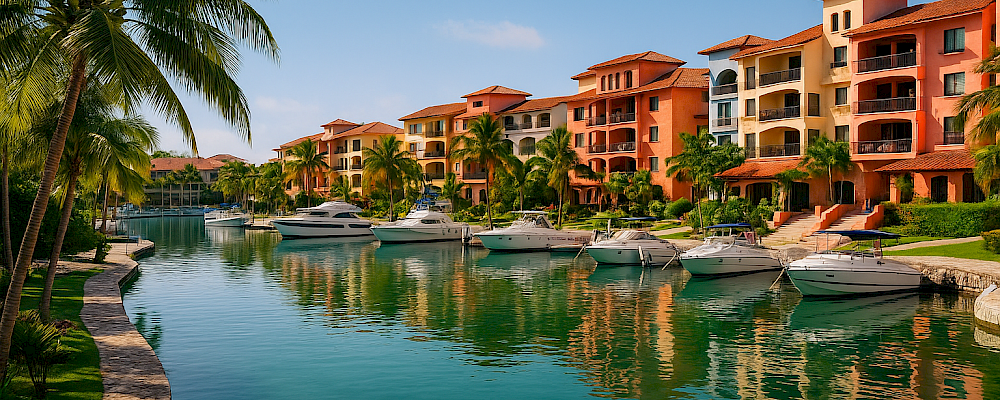 Marina lifestyle in Puerto Aventuras: boating, diving, and waterfront living