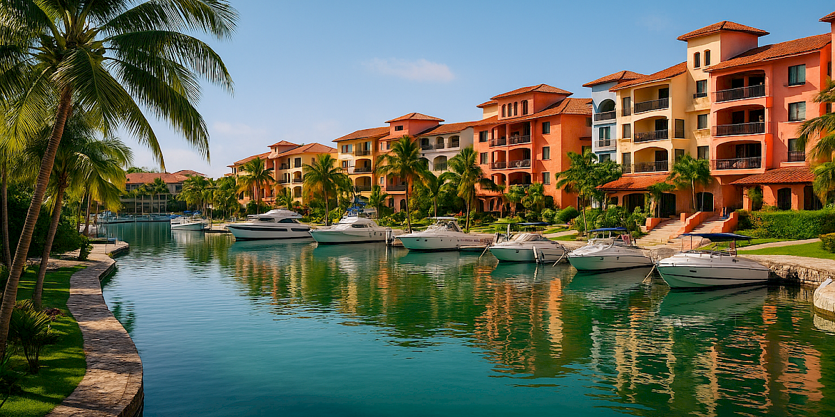 Marina lifestyle in Puerto Aventuras: boating, diving, and waterfront living