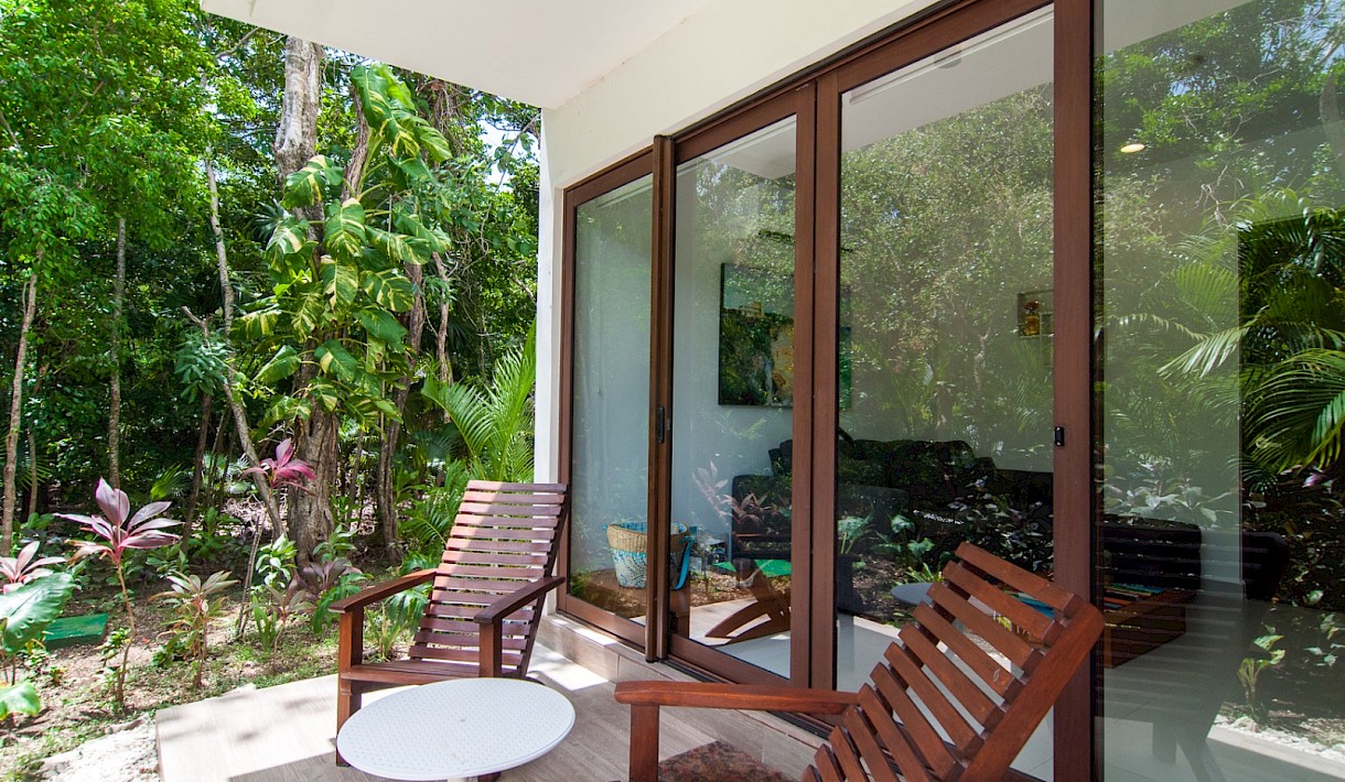 Akumal Real Estate Listing | Akumal Chic Garden Condo