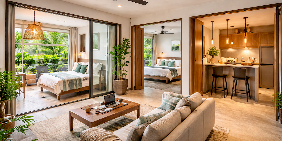 Lock-Offs, Flex Spaces, and “2-in-1” Layouts in Playa del Carmen: How Smart Floorplans Multiply ROI