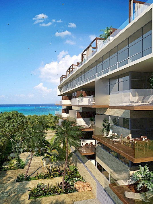 Playa Del Carmen Real Estate Listing | Cruz con Mar 2 Bedrooms