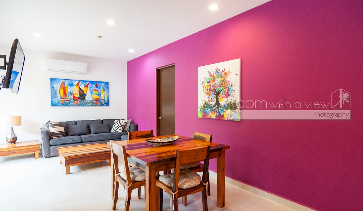 Akumal Real Estate Listing | Akumal Chic 2 bed Garden Level