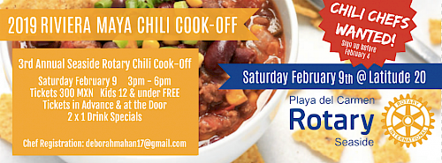 3rd Annual Seaside Rotary Chili Cook-Off