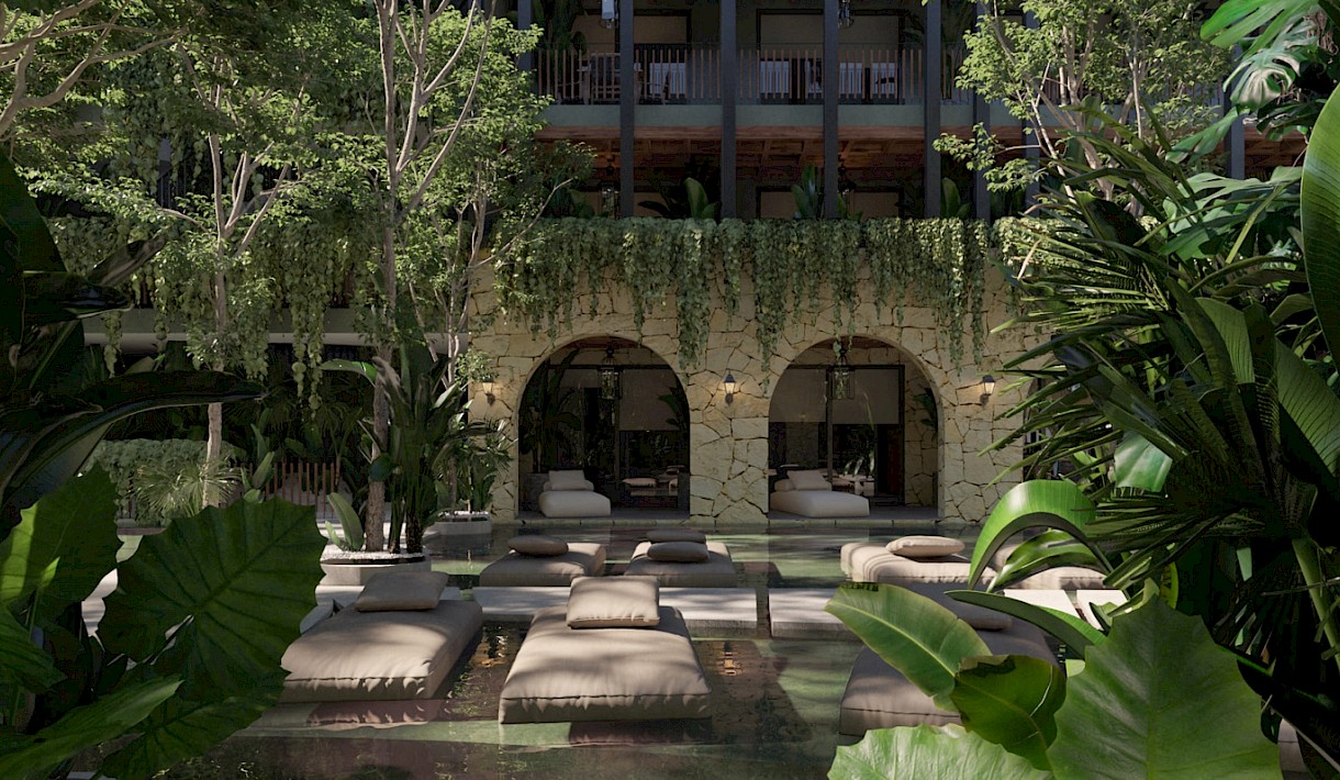 Tulum Real Estate Listing | Tuk Hacienda 2 Bedrooms PH