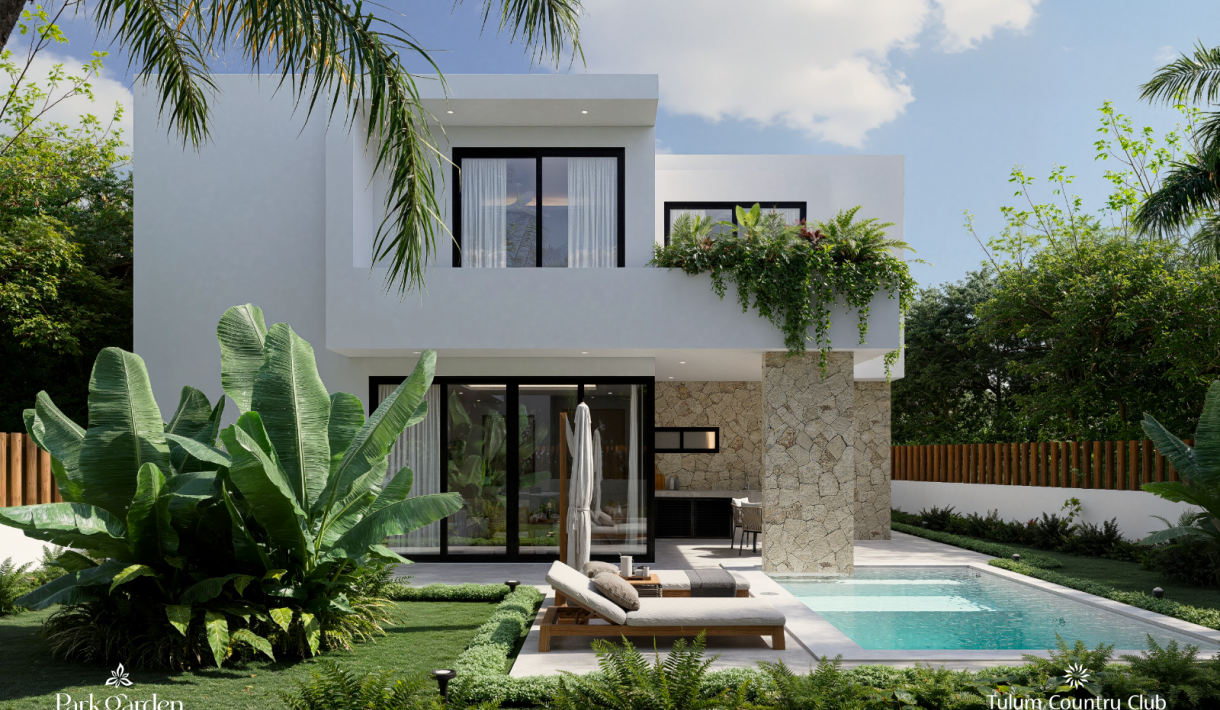 Tulum Country Club Real Estate Listing | Residential Park Garden