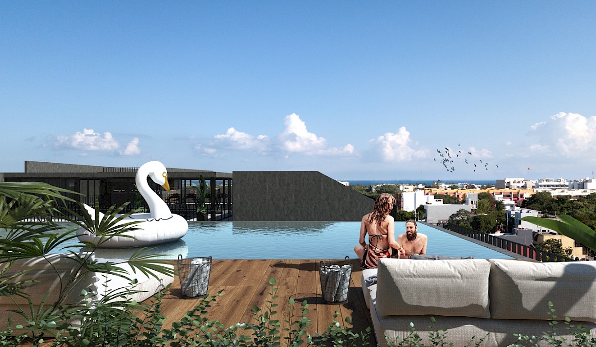 Playa Del Carmen Real Estate Listing | Urban Towers 1 Bed
