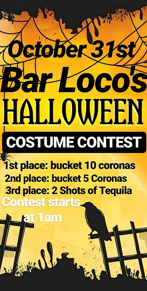 Halloween Costume Contest at Bar Loco