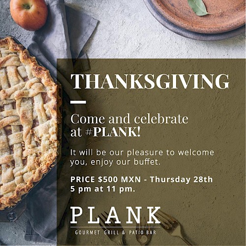 Thanksgiving Dinner at Plank