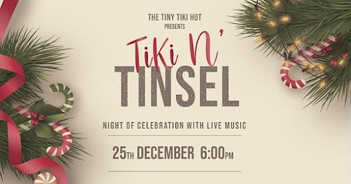 Tiki n' Tinsel Christmas Party at the Tiny Tiki Hut