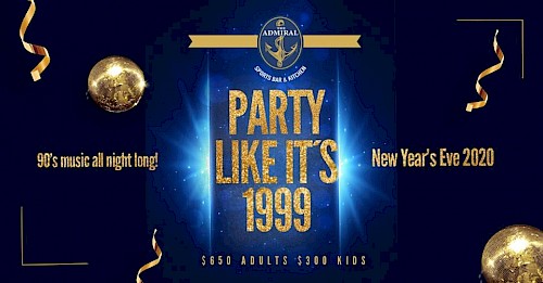 New Year's Eve at The Admiral Sports Bar