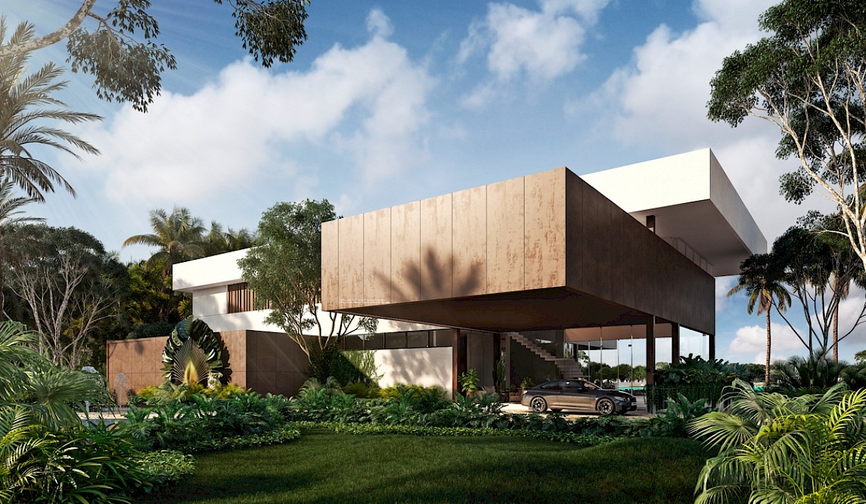 Paamul Real Estate Listing | Punta Paraiso Residential Lots Lake front