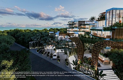 Tulum Real Estate Listing | Solemn Ocean Living 2 Bedrooms