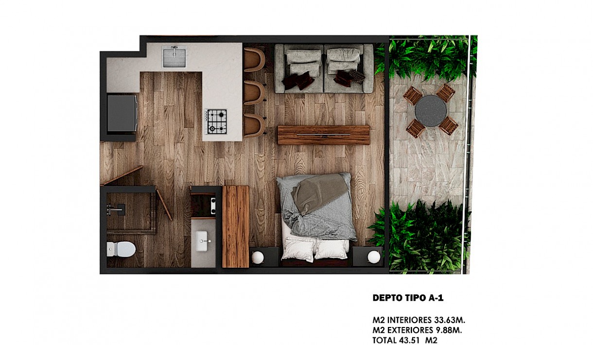 Playa Del Carmen Real Estate Listing | Sensai Downtown Studio