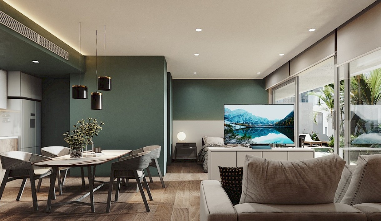 Playa Del Carmen Real Estate Listing | Sensai Downtown 1 Bedroom