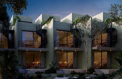 Tulum Real Estate Listing | Seremonia Selva 2 Bedroom PH