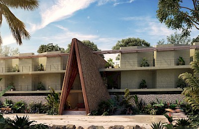 Tulum Real Estate Listing | Seremonia Selva 2 Bedrooms+Pool