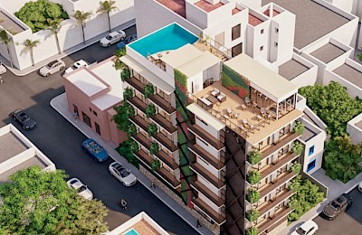 Playa Del Carmen Real Estate Listing | Green Savage 1 Bedroom