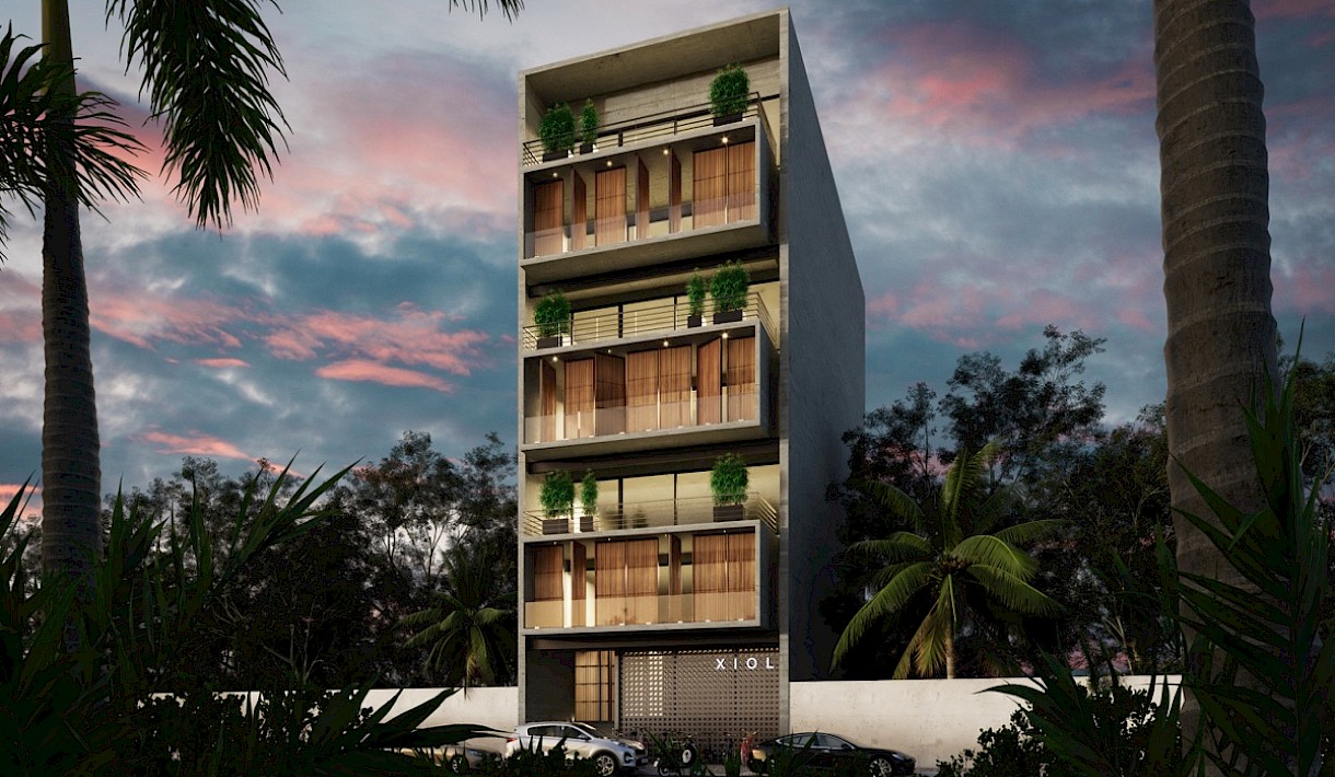 Playa Del Carmen Real Estate Listing | Xiol 1 Bedroom