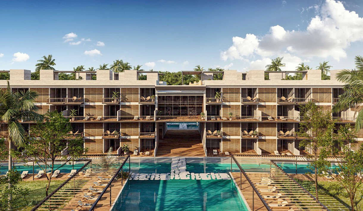 Playa Del Carmen Real Estate Listing | AWA Corasol 2 Bedrooms