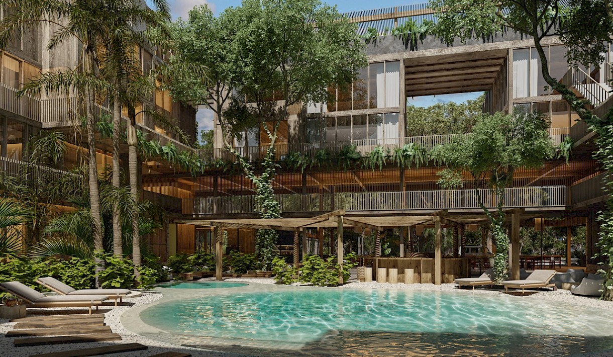 Tulum Real Estate Listing | Mirval 1 Bedroom