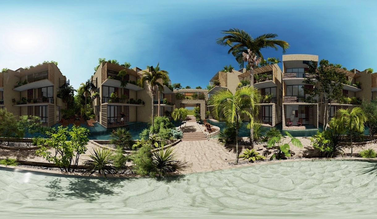 Tulum Real Estate Listing | Le Rêve Cenote 2 Bedroom Terrace