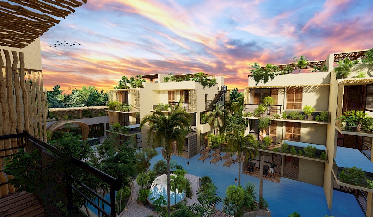 Tulum Real Estate Listing | Le Rêve Cenote 2 bedroom PH