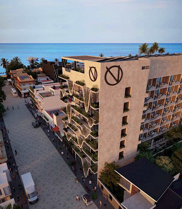 Playa Del Carmen Real Estate Listing | Ocean View Condo Hotel 2 bedroom