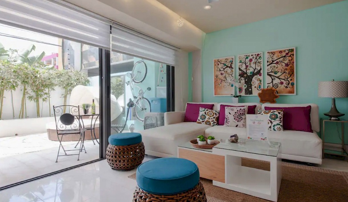 Playa Del Carmen Real Estate Listing | Condos Calle 38 garden unit-Seller financing available