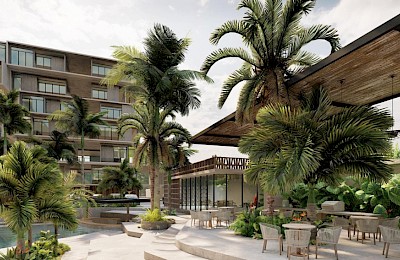 Playa Del Carmen Real Estate Listing | Distrito Dovan 1 bedroom