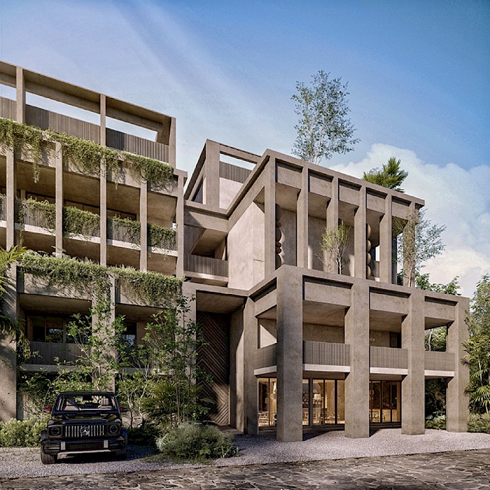 Tulum Real Estate Listing | Constelada Studio with jacuzzi