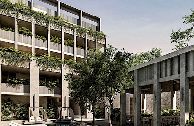 Tulum Real Estate Listing | Constelada Studio with jacuzzi