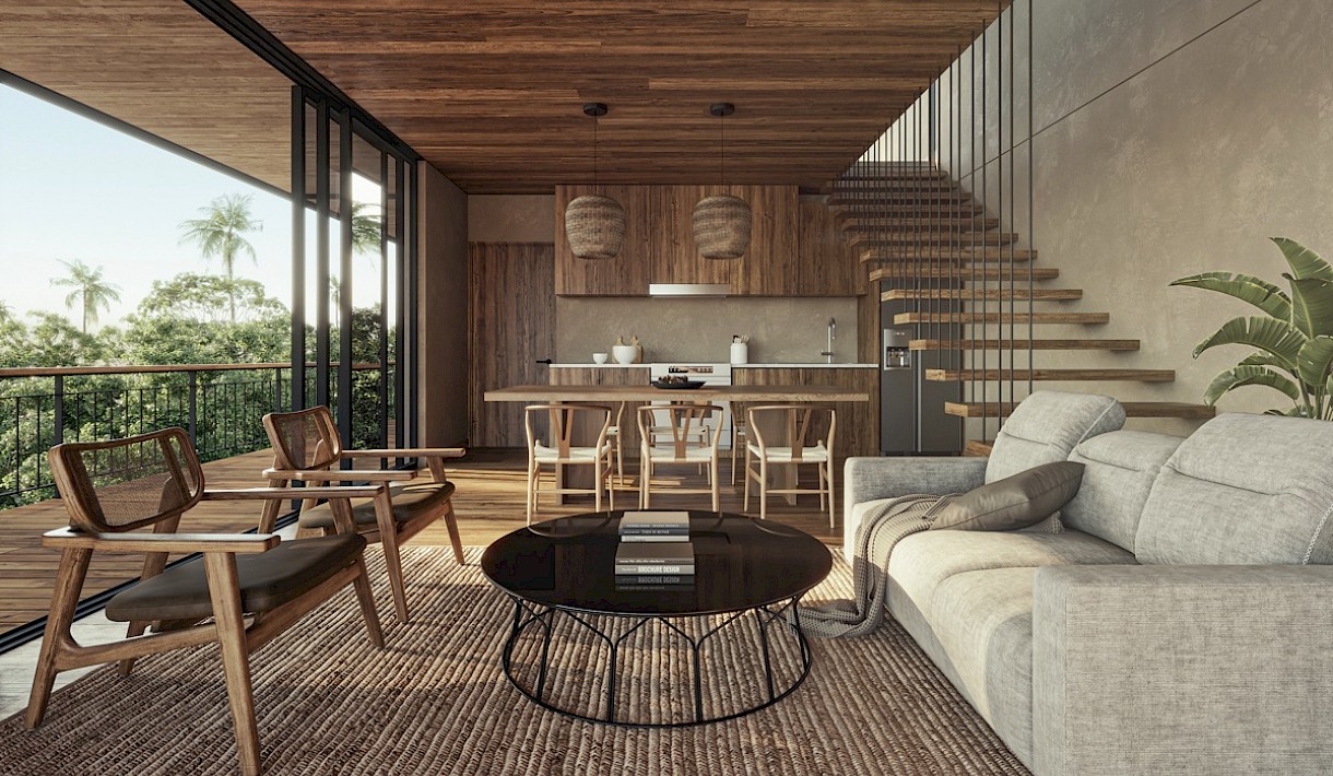 Tulum Real Estate Listing | Akar 1 bedroom PH