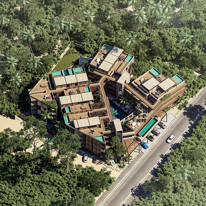 Tulum Real Estate Listing | Akar 3 bedroom PH