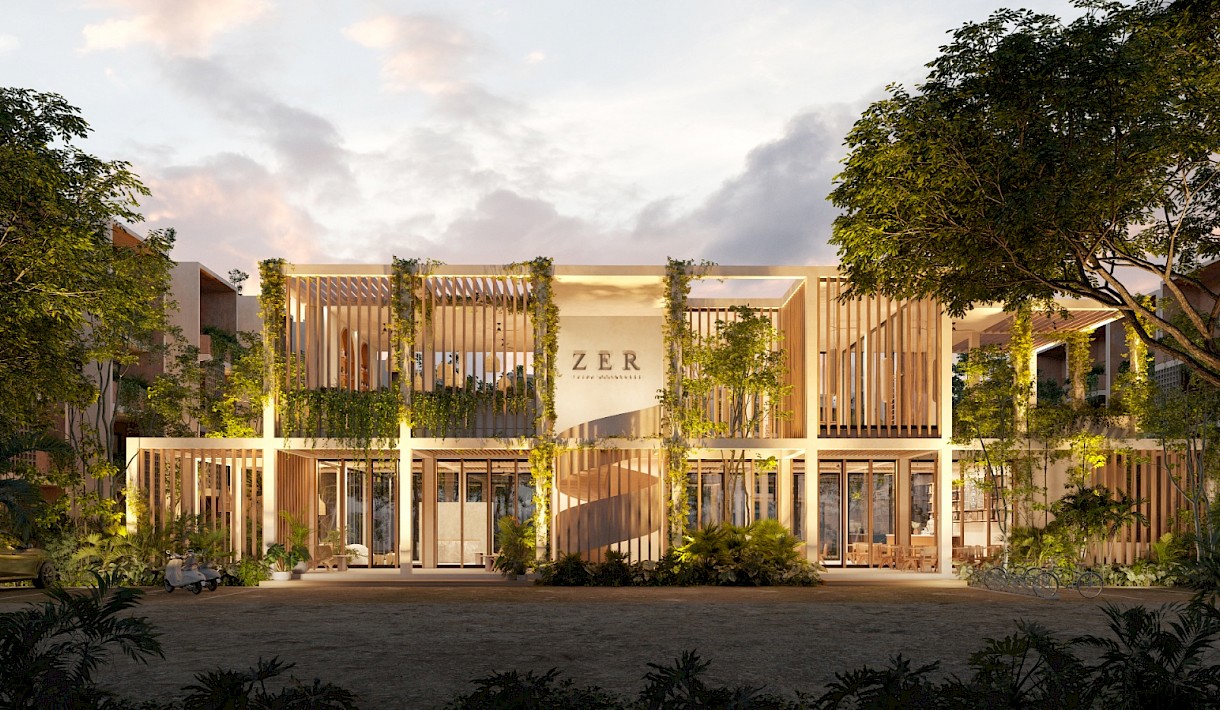Tulum Real Estate Listing | ZER Tulum 2 bed with pool