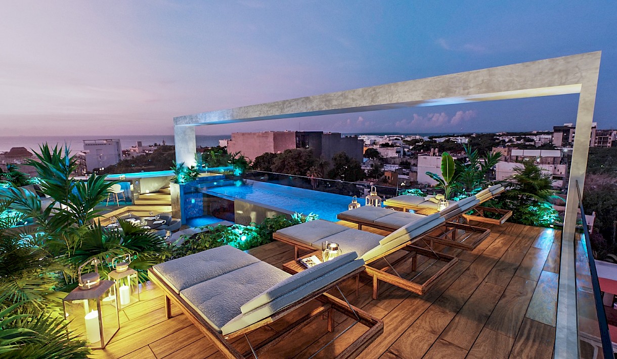 Playa Del Carmen Real Estate Listing | Belehu Luxury Home 1 bedroom loft