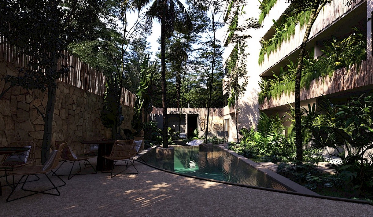 Tulum Real Estate Listing | Xunkari Towers 1 bed