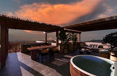 Playacar Real Estate Listing | Casa de Piedra 3 bed PH