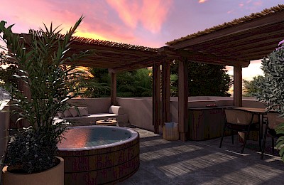 Playacar Real Estate Listing | Casa de Piedra 2 bed PH