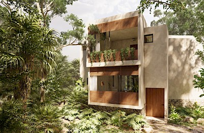 Tulum Real Estate Listing | Casa Colmena - Beecheii Tulum 3 bed (lot not included)