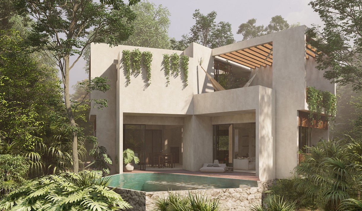 Tulum Real Estate Listing | Casa Colmena - Beecheii Tulum 3 bed (lot not included)